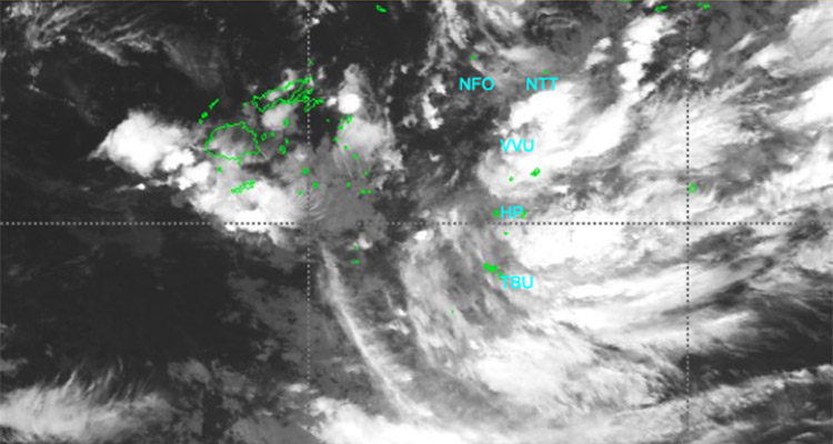 Heavy rain warning and flash flood advisory for Tongatapu and outer